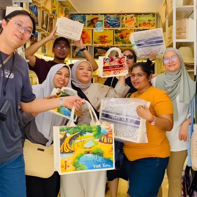 Túi vải đay quà du lịch