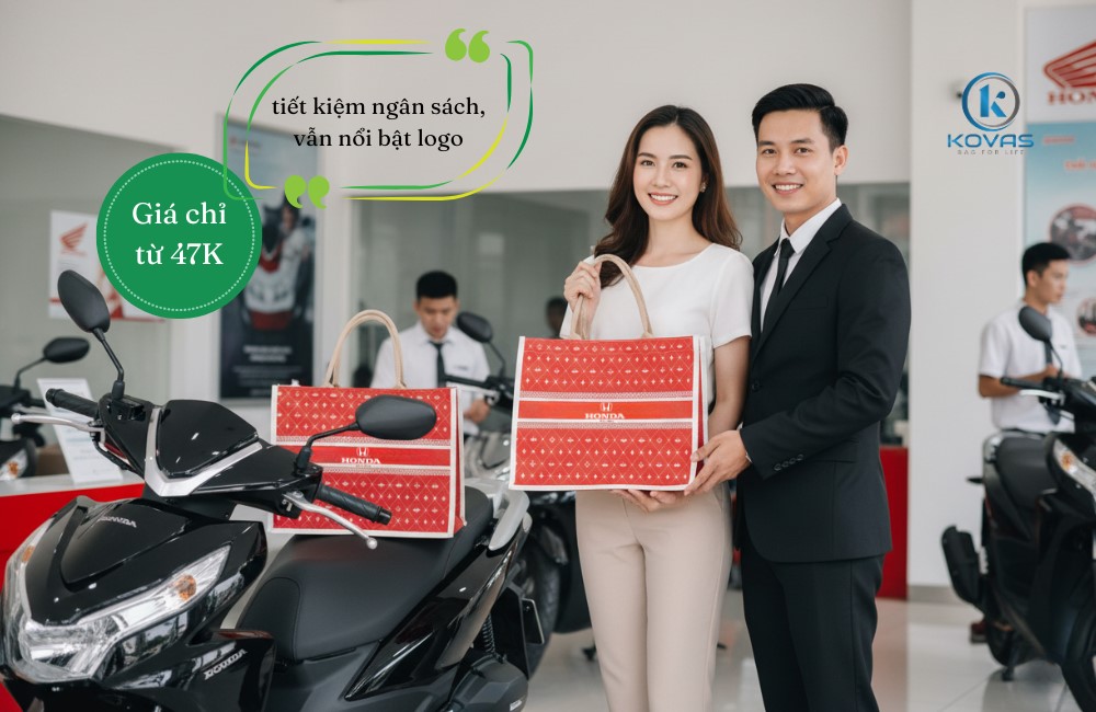 túi vải đay đựng quà tri ân khách hàng