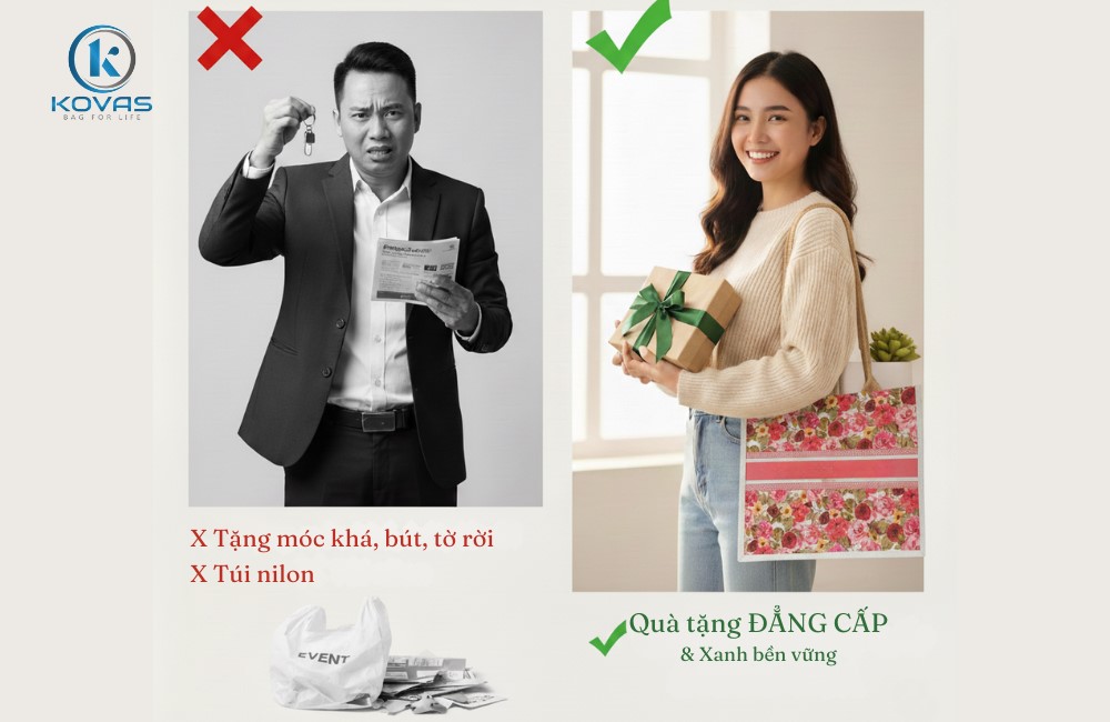 túi vải đay đựng quần áo