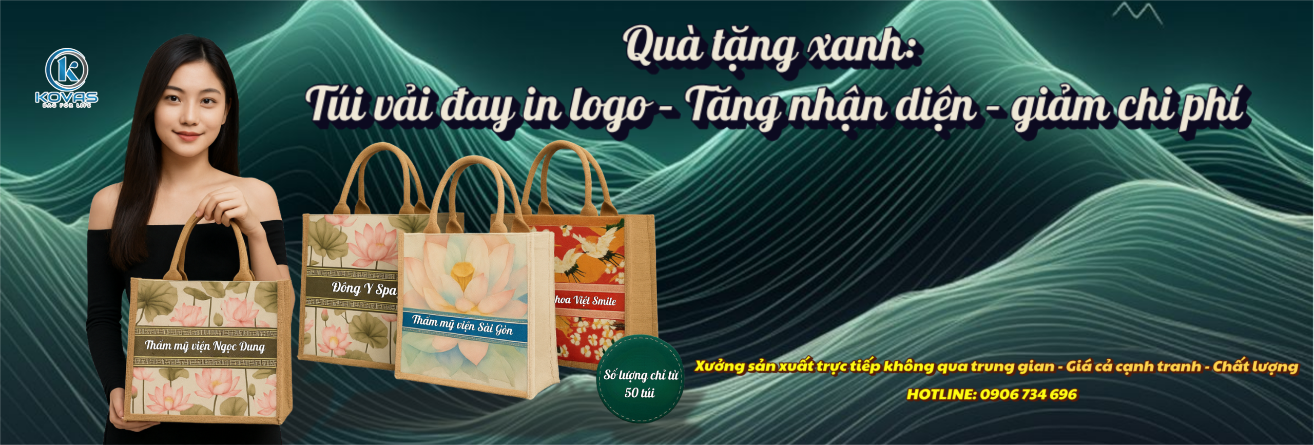 túi vải đay đựng nông sản