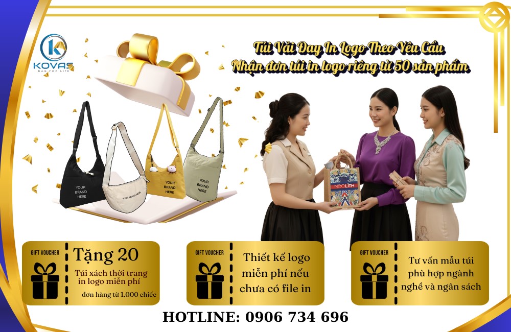 Túi vải đay sự kiện