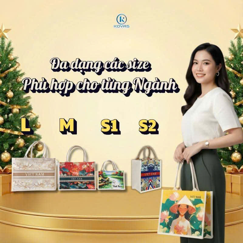 Túi vải đay đựng giấy tờ