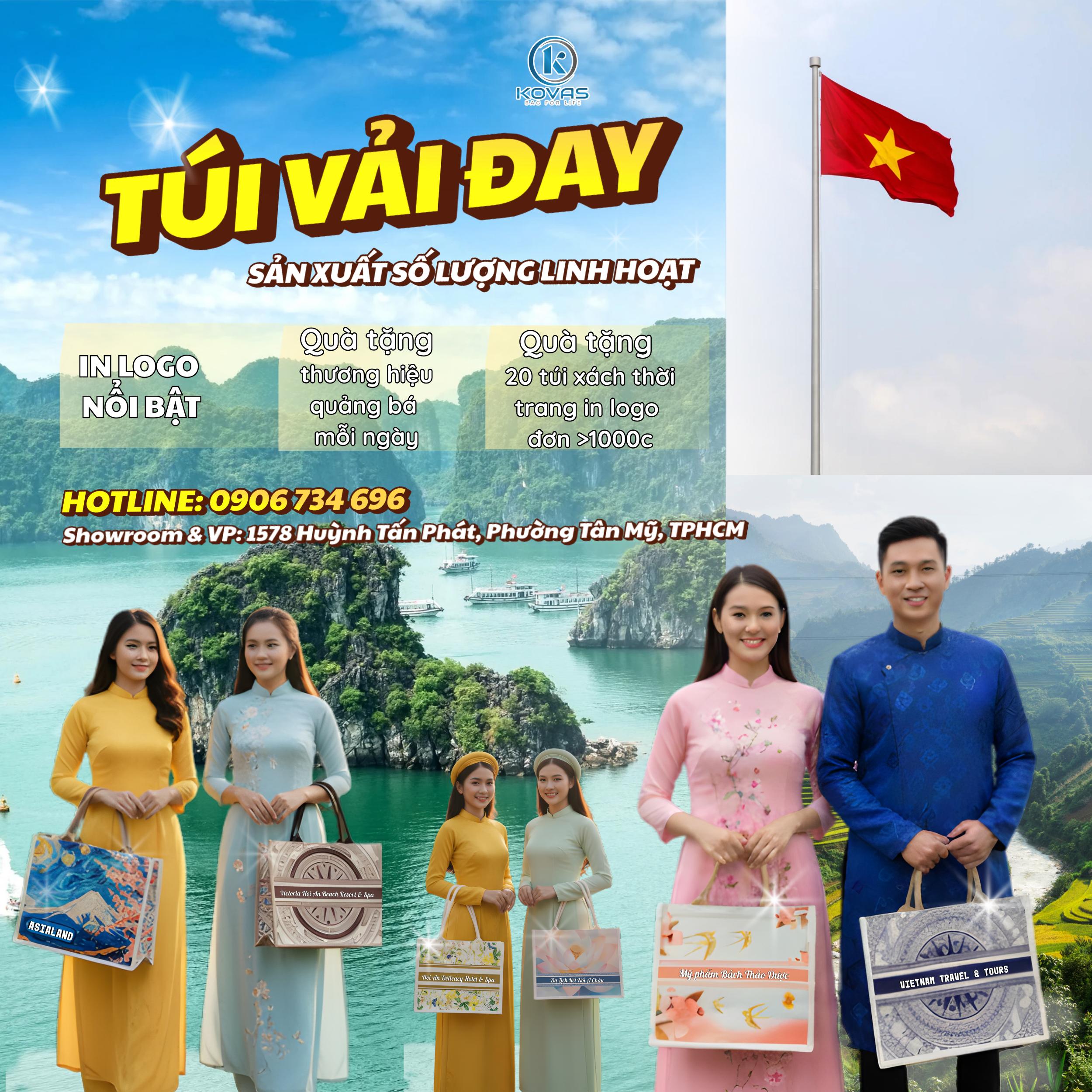 túi vải đay handmade