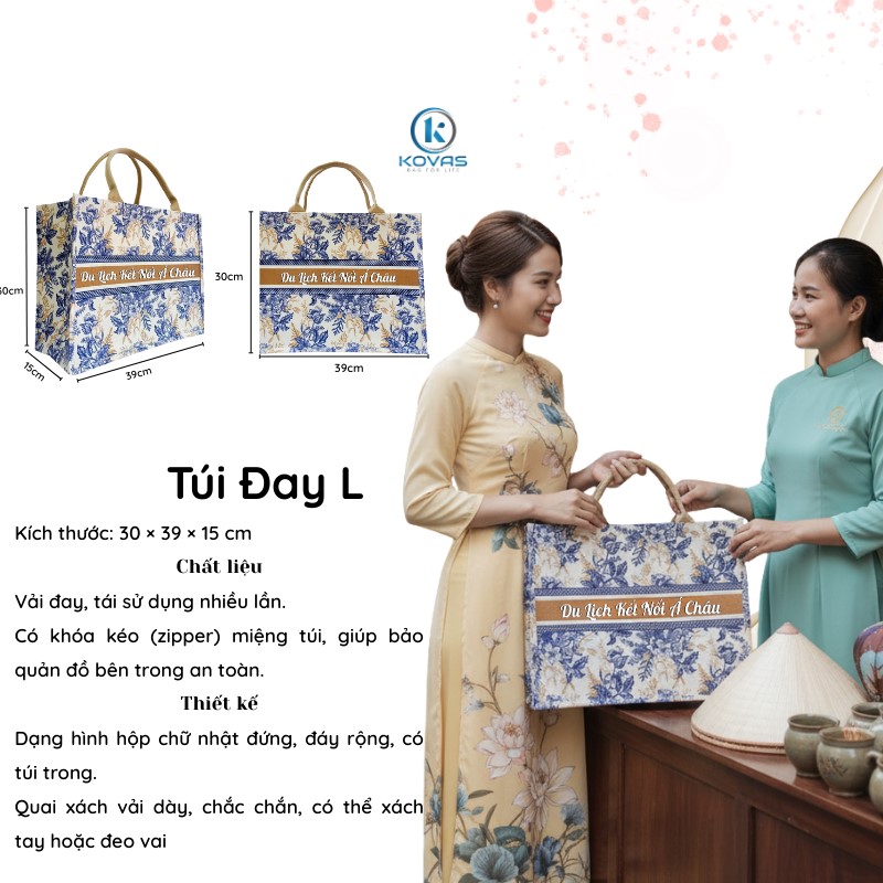 túi vải đay quảng cáo thương hiệu