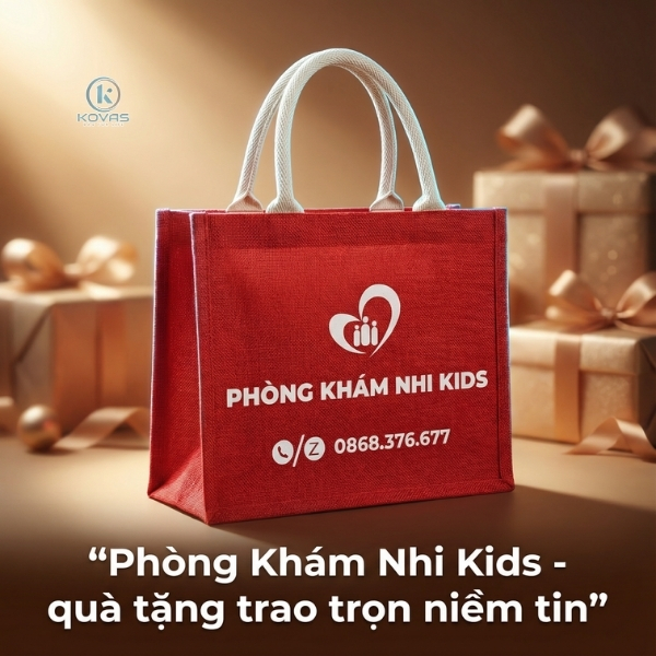 Túi vải đay Phòng Khám Nhi Kids