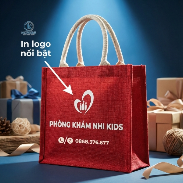 Túi vải đay Phòng Khám Nhi Kids